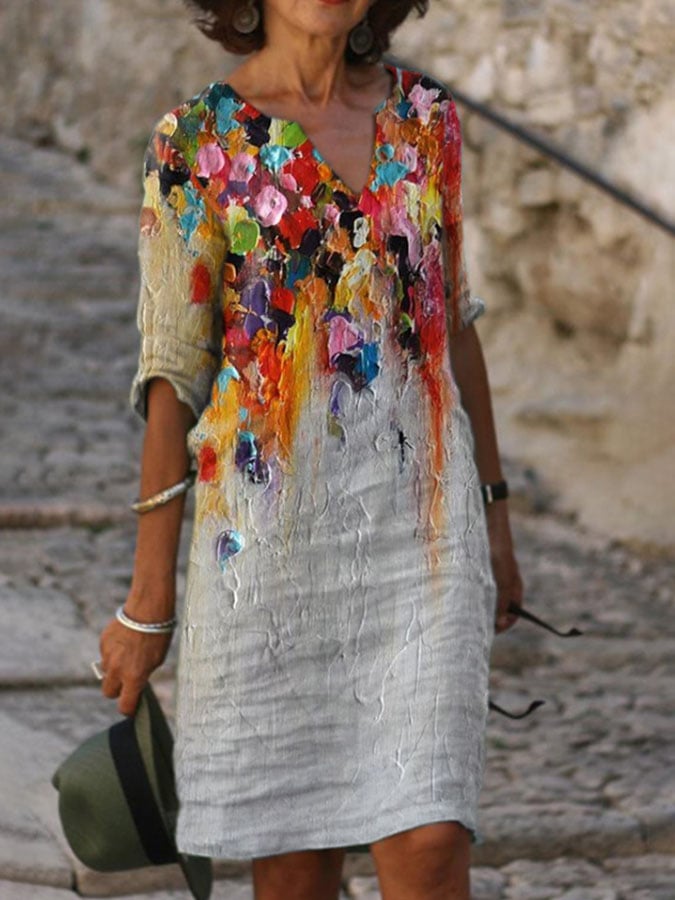 Vestido de inspiración vintage