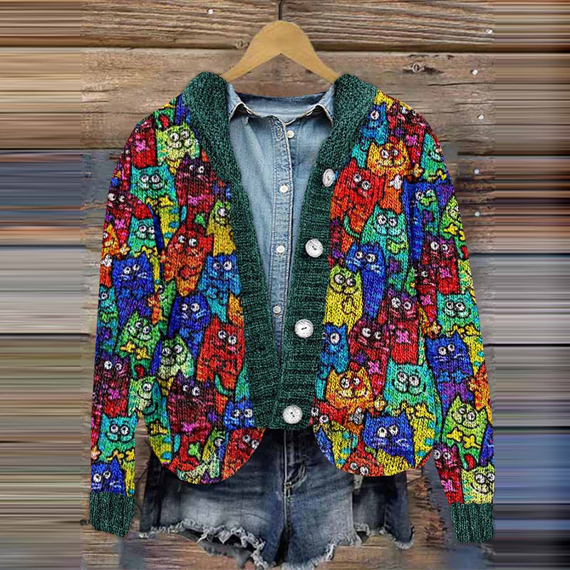 Cárdigan de estilo vintage atemporal