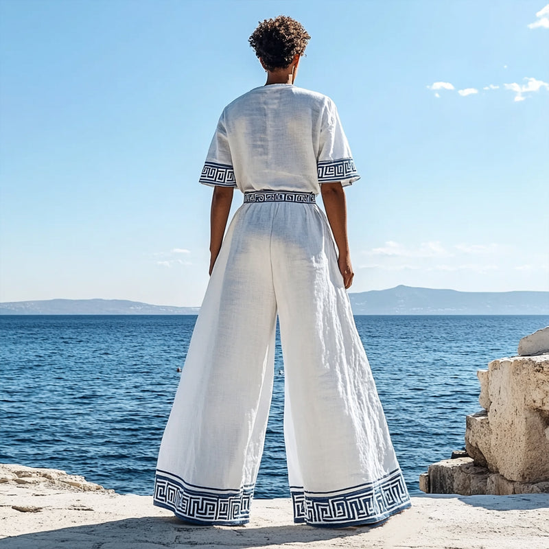 Pantalones de diseño cuidado