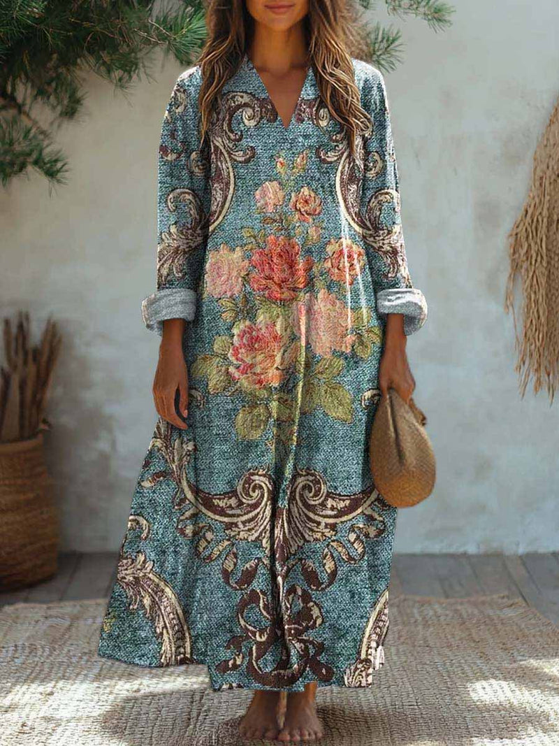 Vestido de estilo vintage atemporal