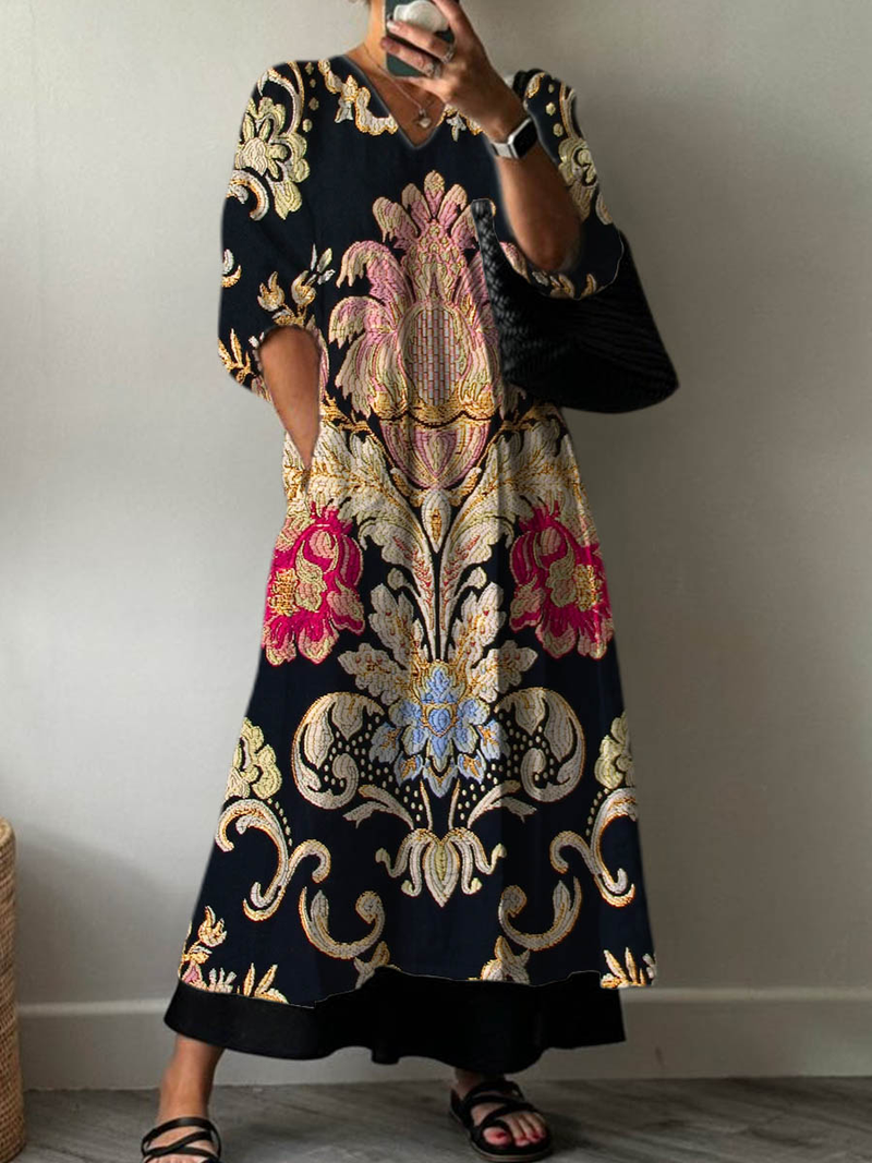 Vestido de estilo vintage atemporal