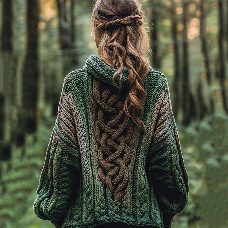Cárdigan de inspiración vintage