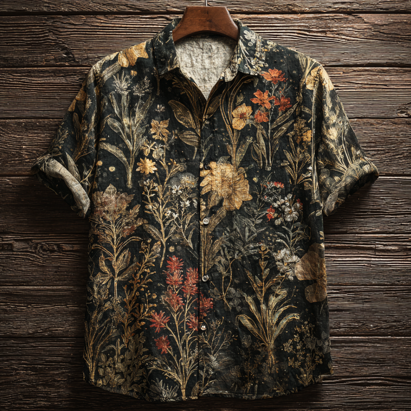 Camisa de diseño cuidado