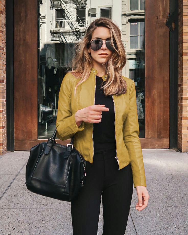 CM | Elegante chaqueta con cremallera para mujer