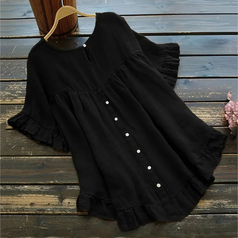 Camisa de estilo vintage atemporal