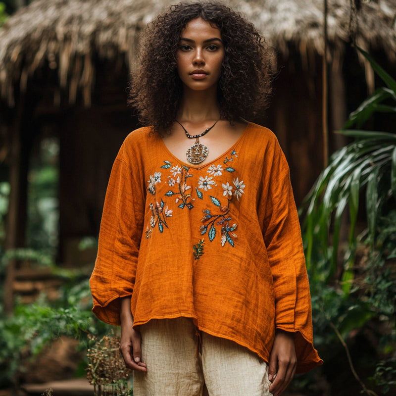 Blusa de diseño cuidado