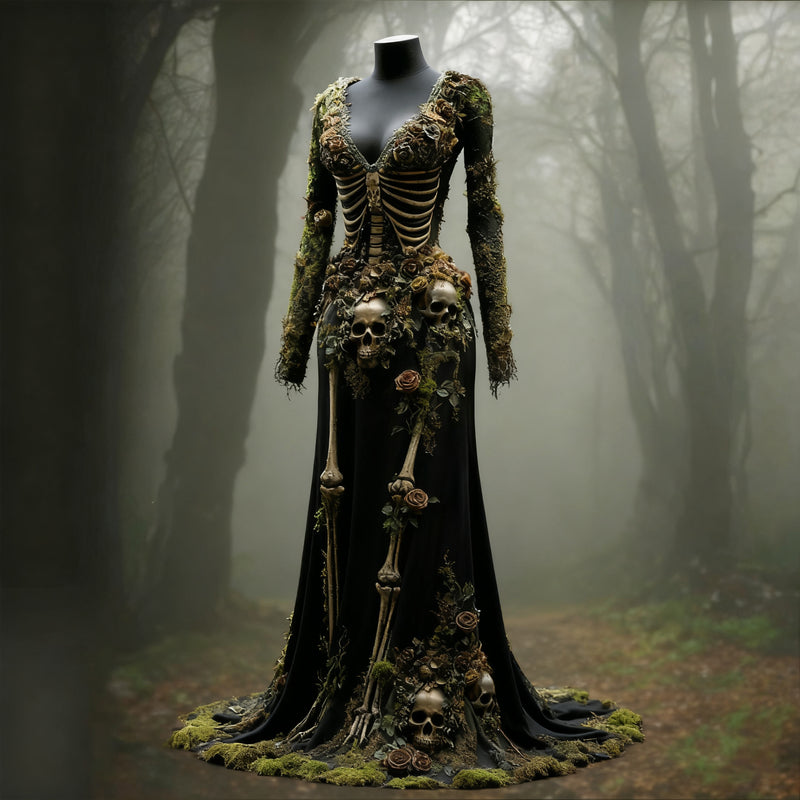 Vestido de diseño clásico