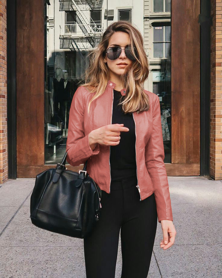 CM | Elegante chaqueta con cremallera para mujer
