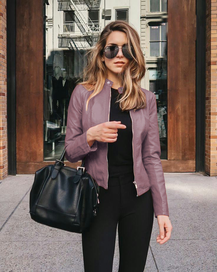 CM | Elegante chaqueta con cremallera para mujer