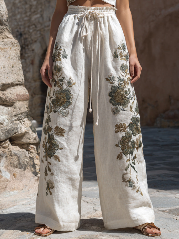 Pantalones de diseño cuidado