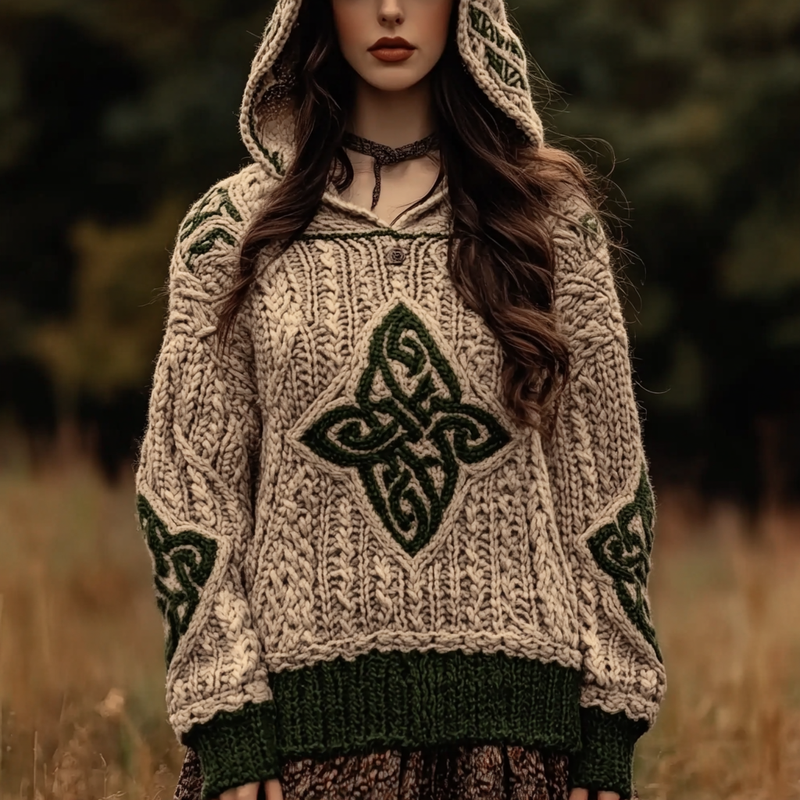 Suéter de inspiración vintage