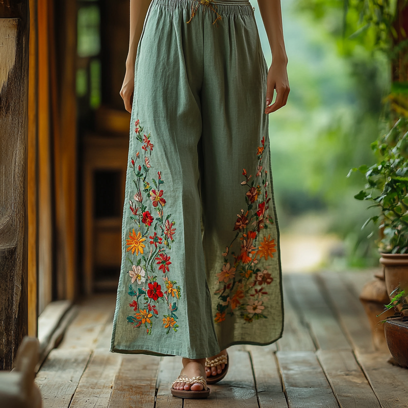 Pantalones de diseño elegante