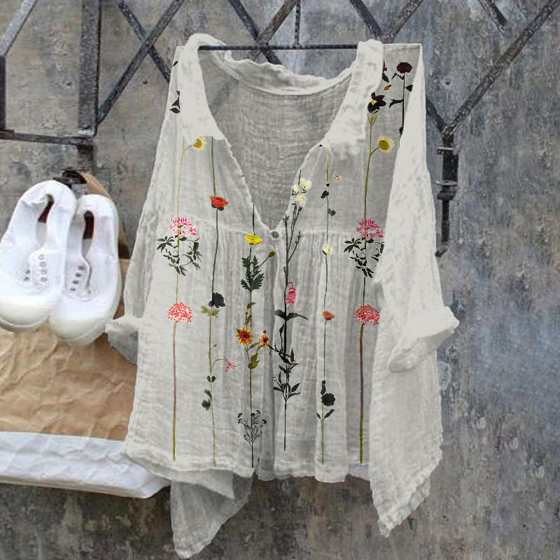 Camisa de estilo vintage atemporal
