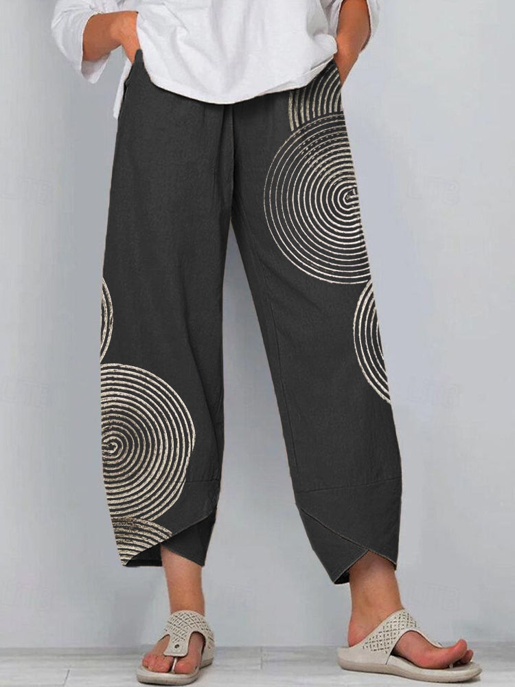 Pantalones de diseño elegante