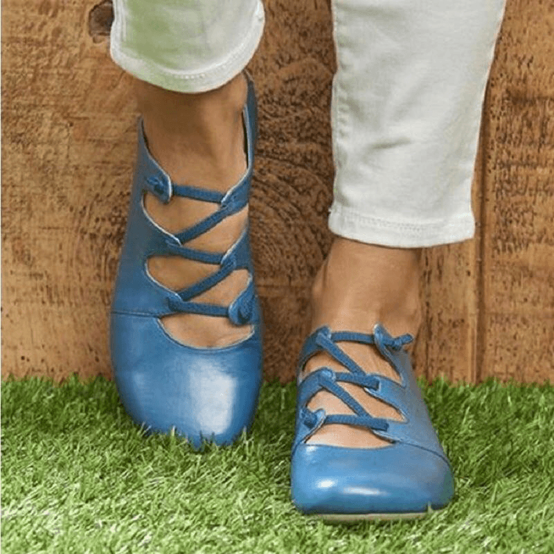 KL | Bailarinas de tiras chic casual