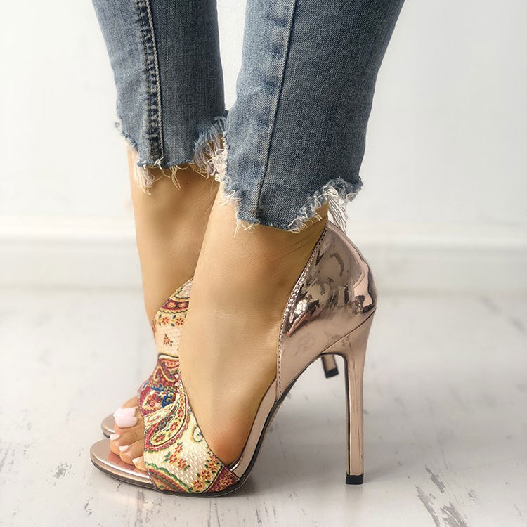 Sandalias Ortopédicos de Inspiración Vintage