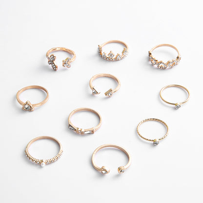 Anillo clásico con encanto atemporal