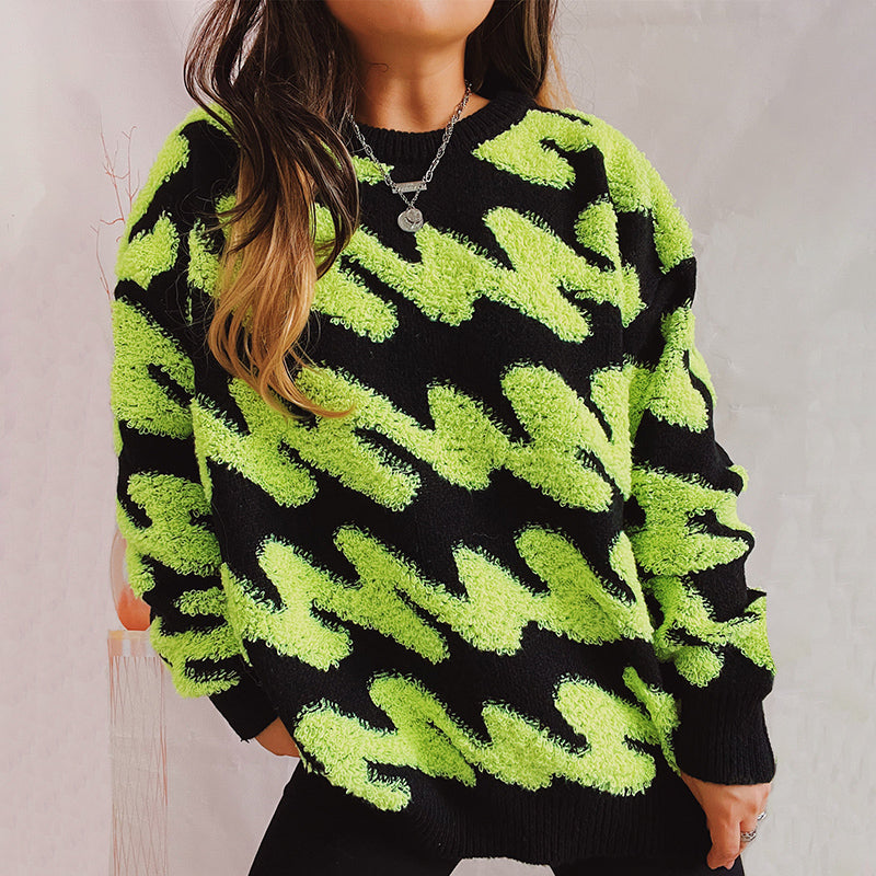 Suéter de diseño cuidado