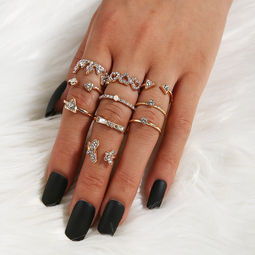 Anillo clásico con encanto atemporal