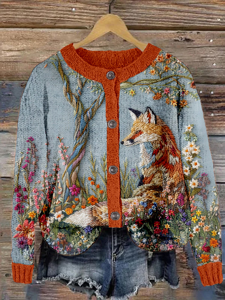 Cárdigan de estilo vintage atemporal