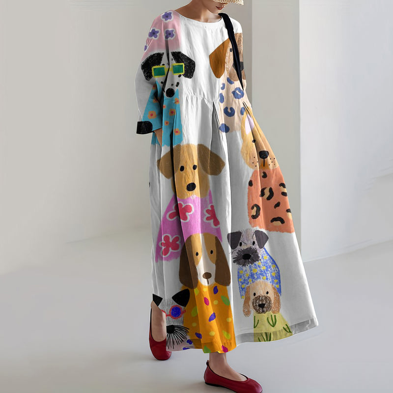 Vestido de inspiración vintage