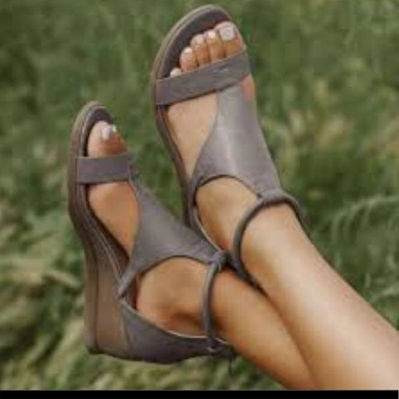 Sandalias Ortopédicos de Inspiración Vintage