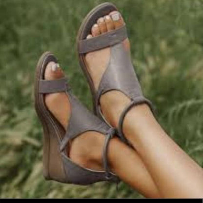Sandalias Ortopédicos de Inspiración Vintage