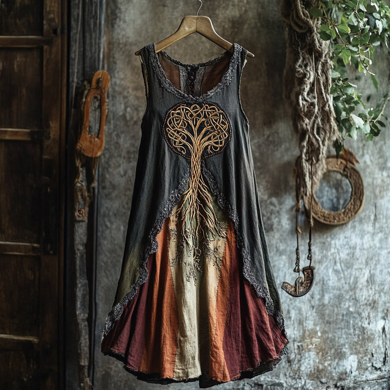 Vestido de estilo vintage atemporal