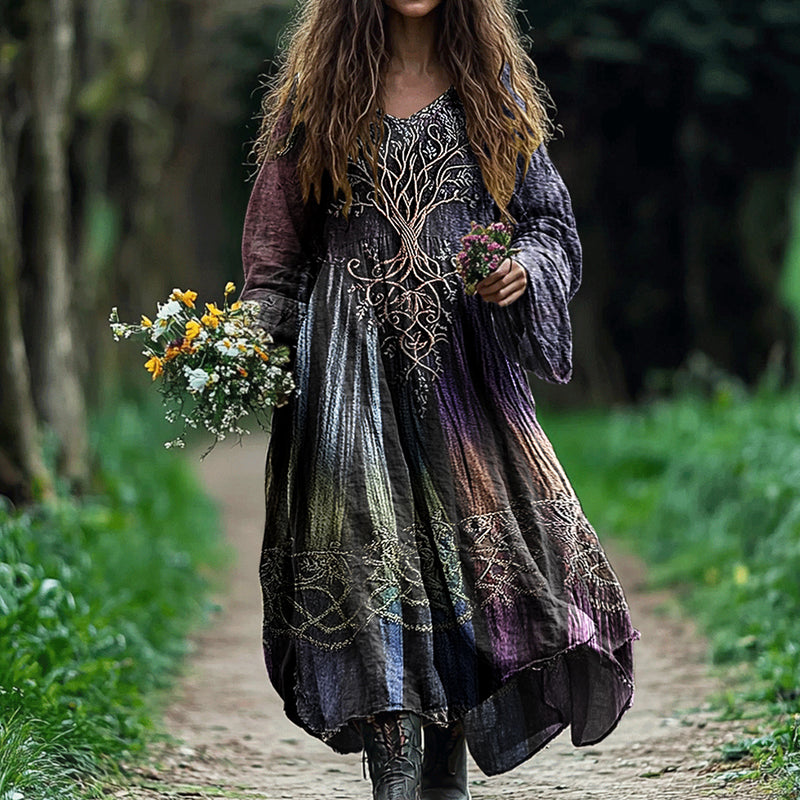 Vestido de estilo vintage atemporal