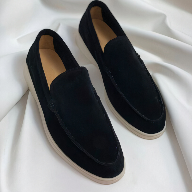 KL | Hombres Zapatos Casual Suede Loafer Slip On