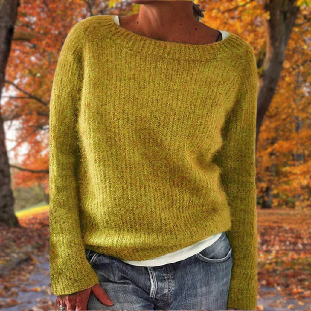 Suéter de estilo vintage atemporal