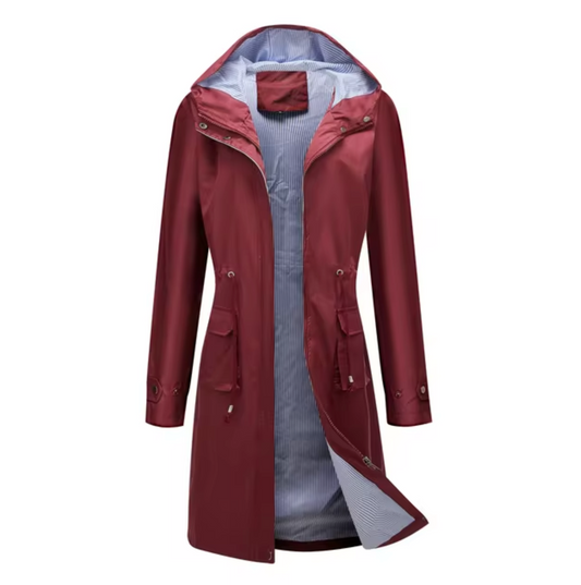 CM | Chaqueta impermeable con capucha
