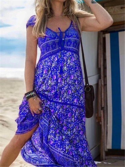 KL | Vestido maxi boho
