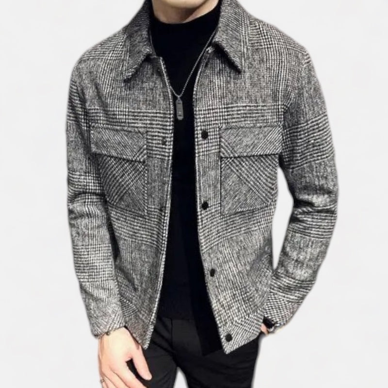 CM | Chaqueta clásica a cuadros para todas las estaciones
