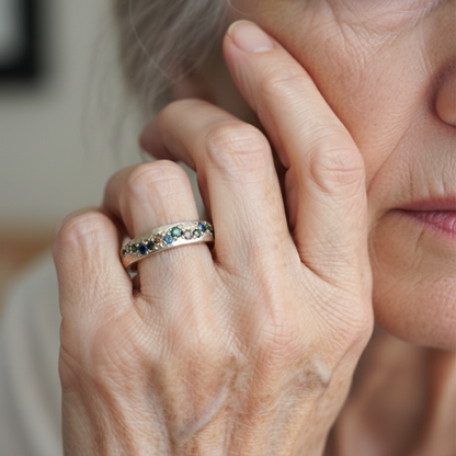 Oro Anillo impresionante para uso diario