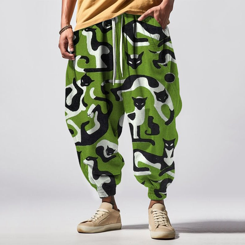 Pantalones de diseño cuidado