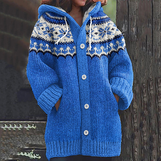 Vintage Fair Isle Knit Cardigan Sweater elevenforest