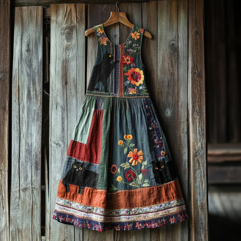 Vestido de inspiración vintage