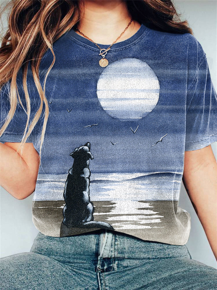 Camiseta de diseño cuidado