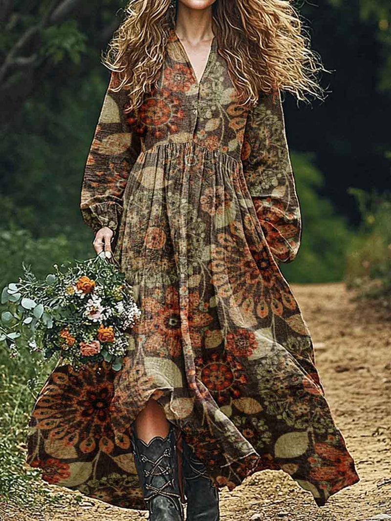 Vestido de inspiración vintage