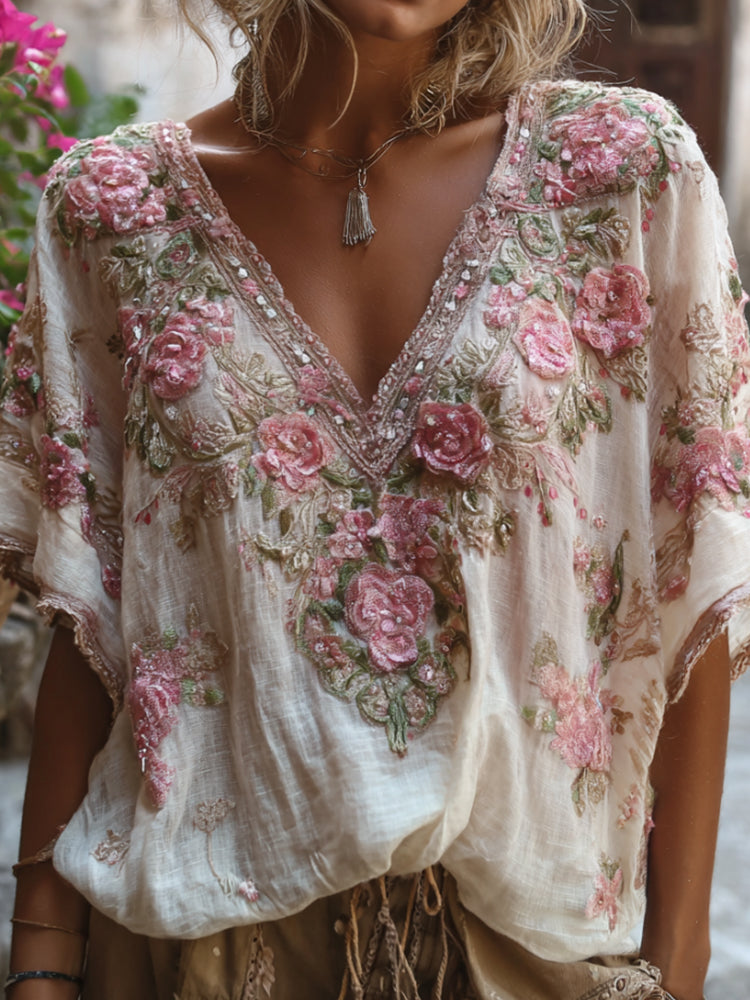 Camisa bellamente confeccionado