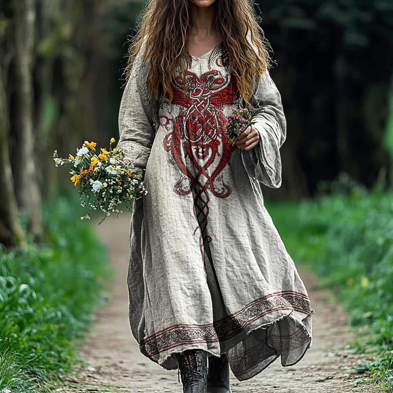 Vestido de inspiración vintage
