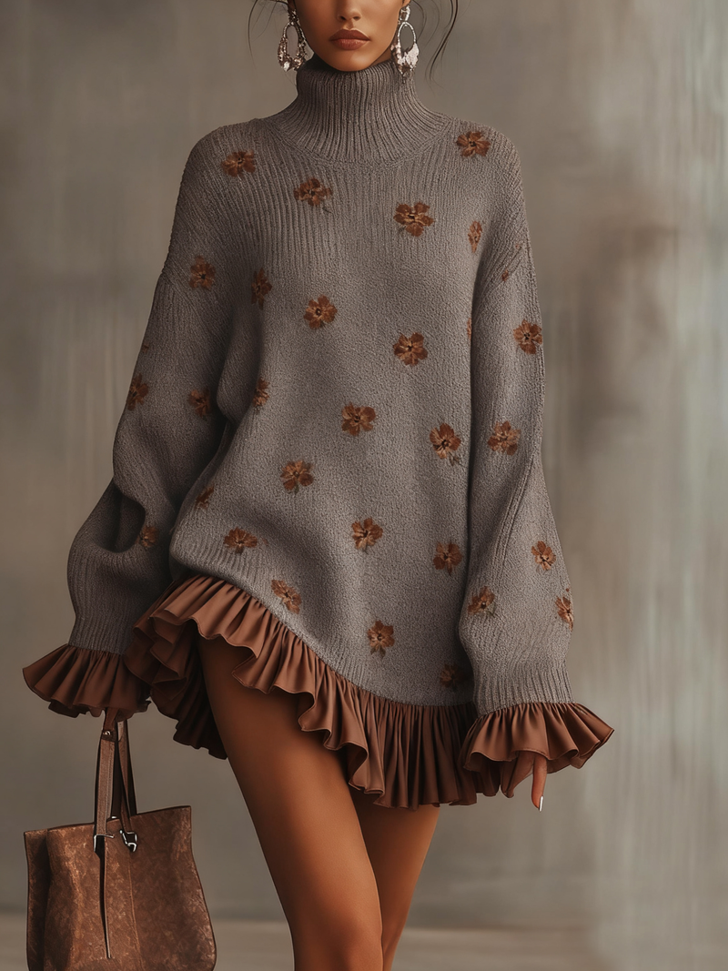 Suéter de estilo vintage atemporal