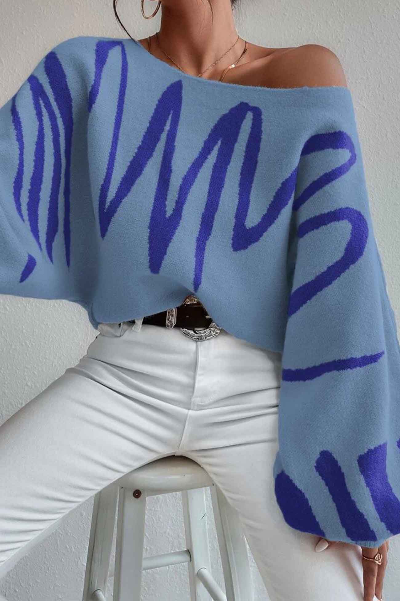 Suéter de diseño cuidado