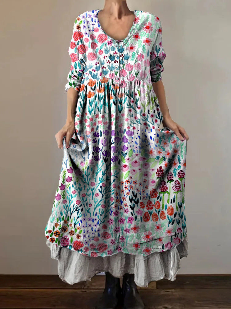 Vestido de inspiración vintage