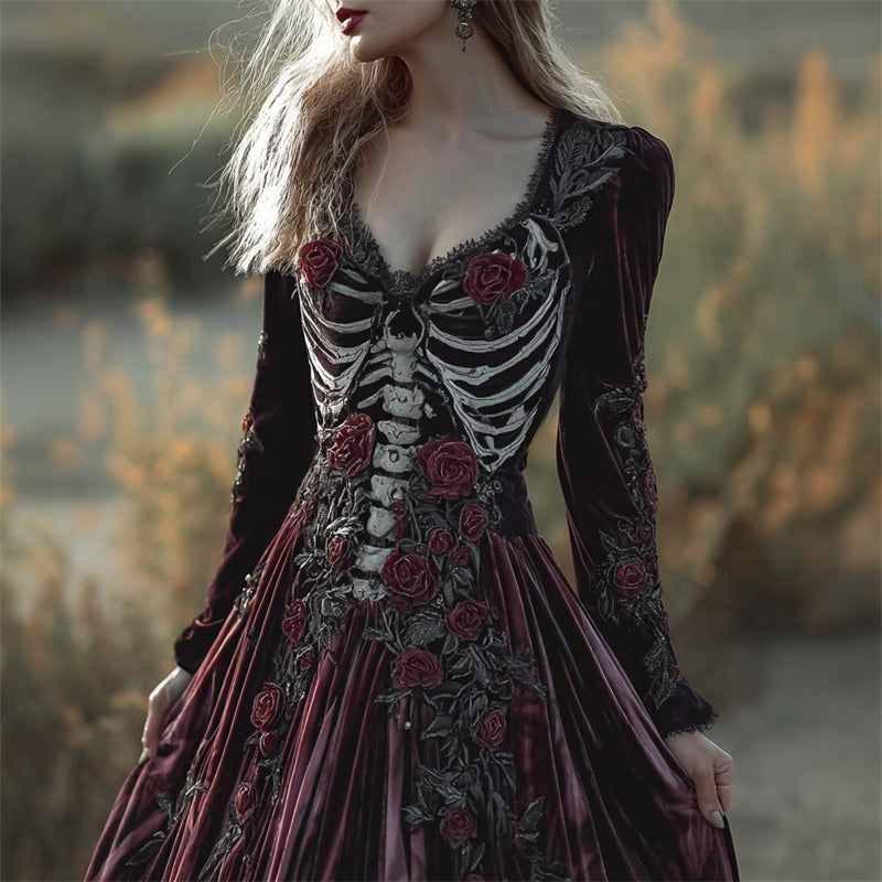 Vestido de diseño clásico