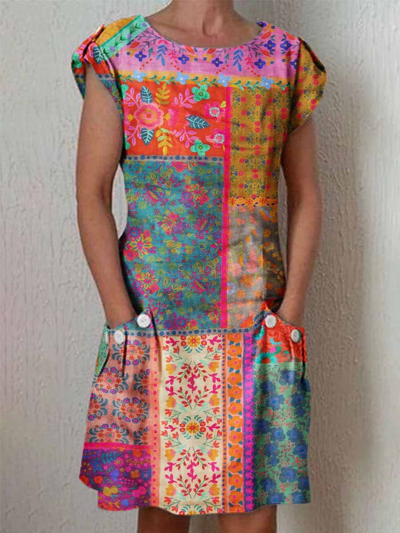 Vestido de inspiración vintage