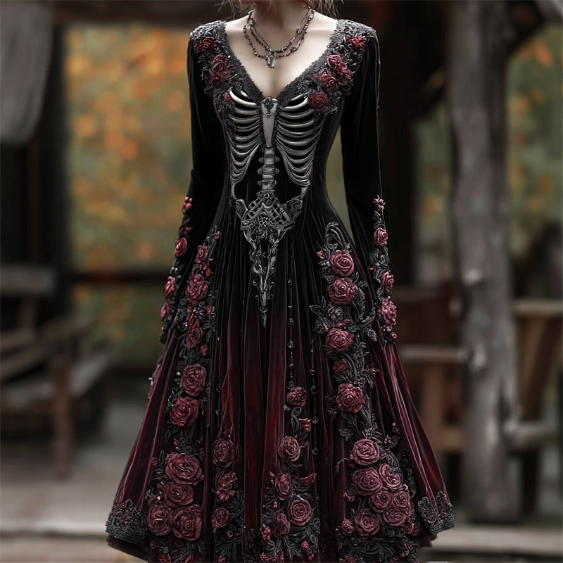 Vestido vintage clásico
