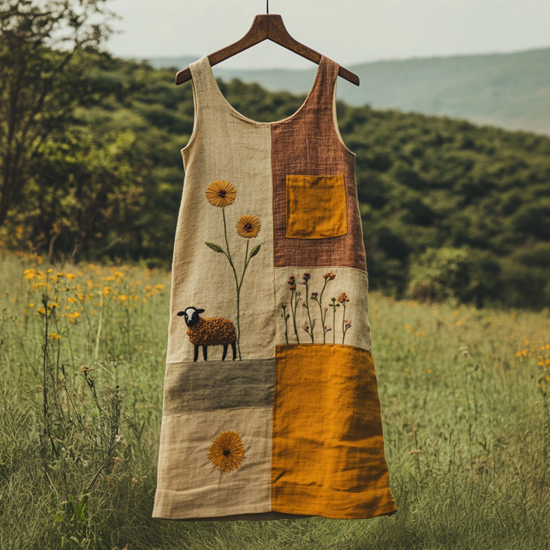 Vestido vintage clásico