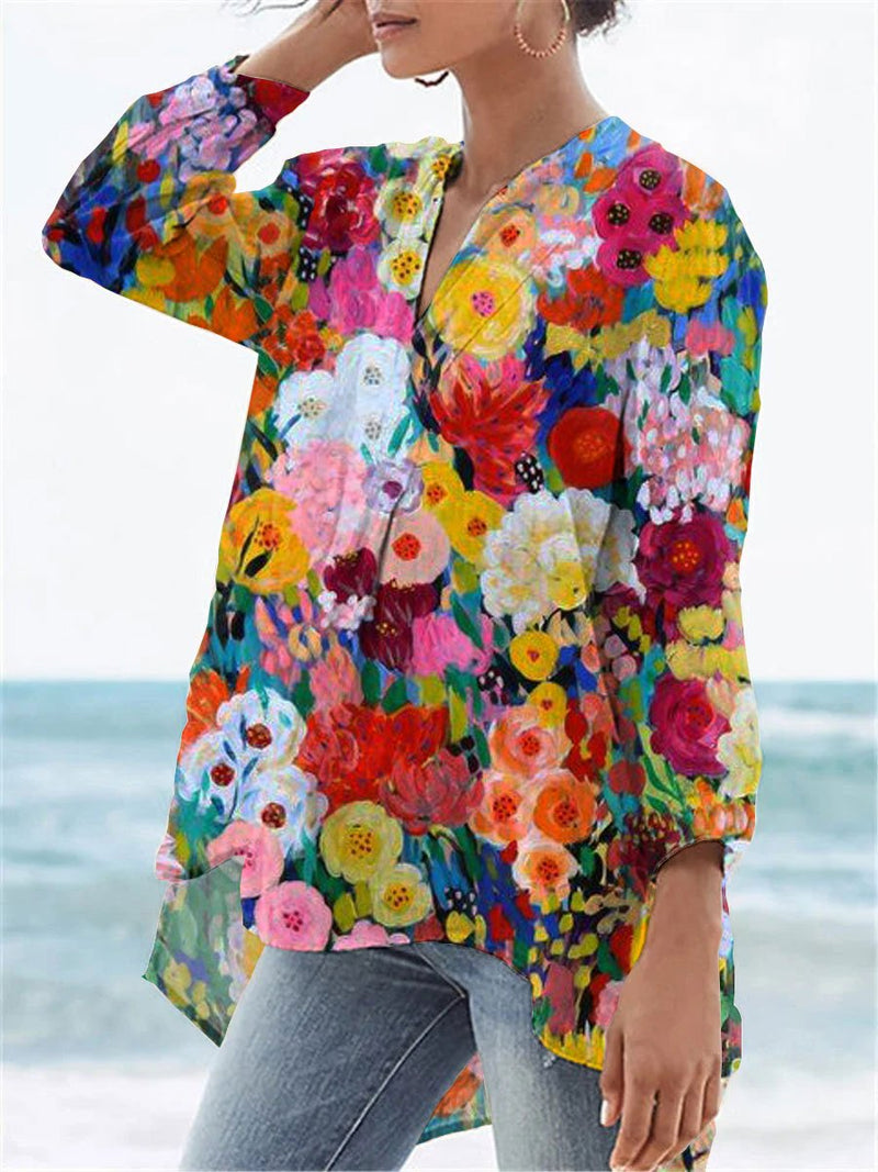 Camisa de diseño cuidado